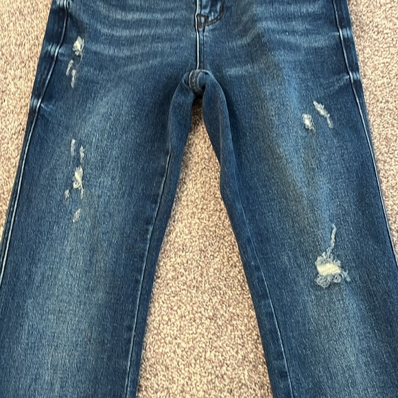 Vervet wide flare animal print jeans -size 25 - Picture 3 of 8